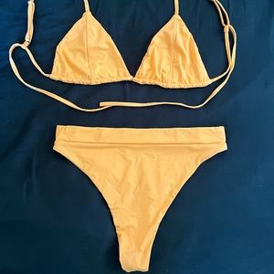 Myra Swim Set in Tangerine